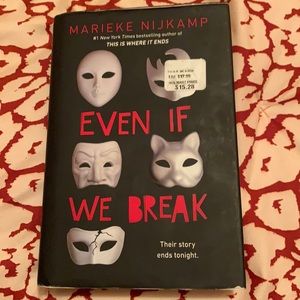 Even if we break by Marieke Nijkamp. Pls read the books front cover. Rate:3/5